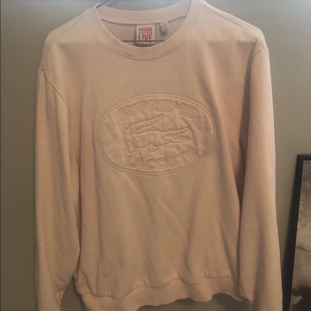 Supreme X Lacoste sweater✨